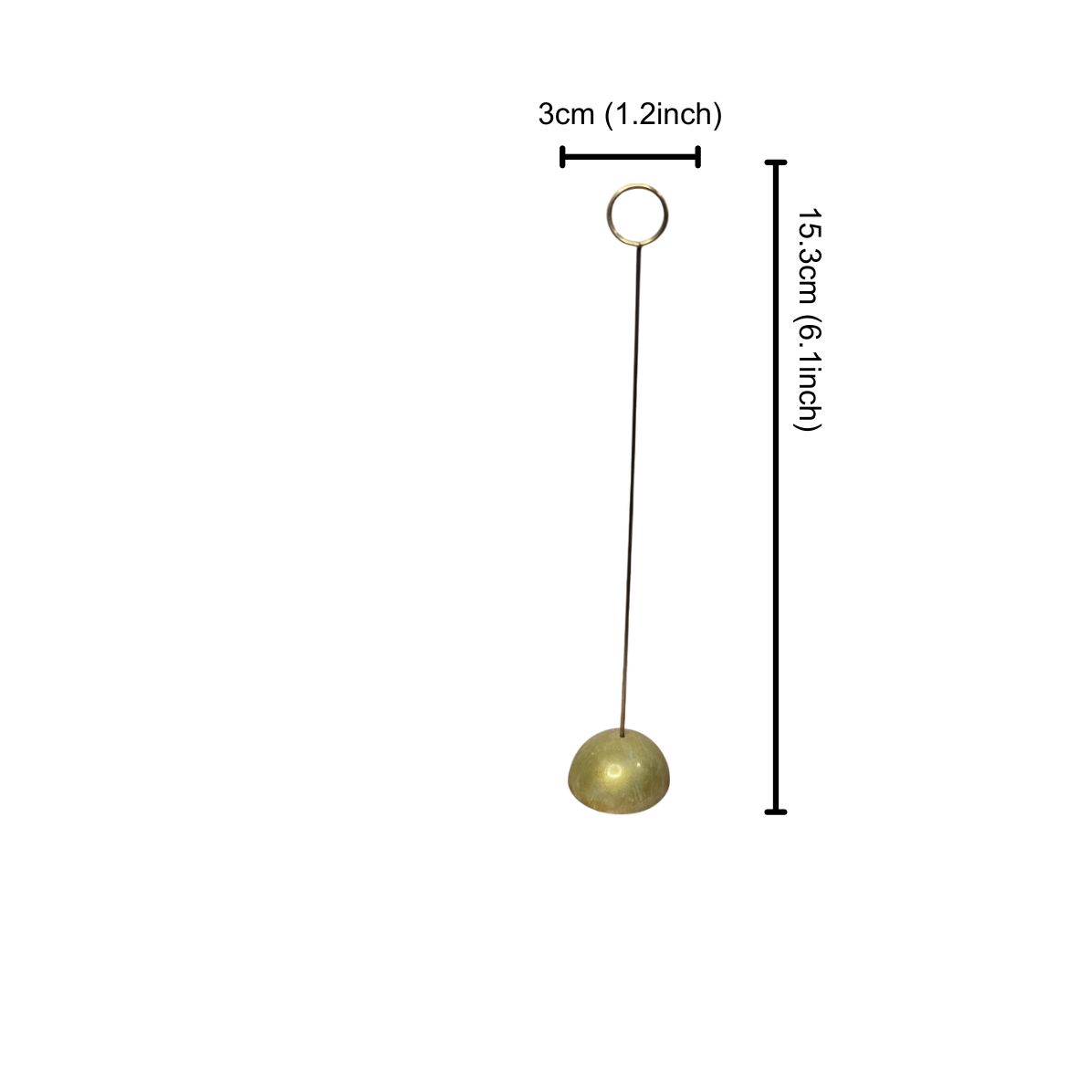 Card holder (gold color)