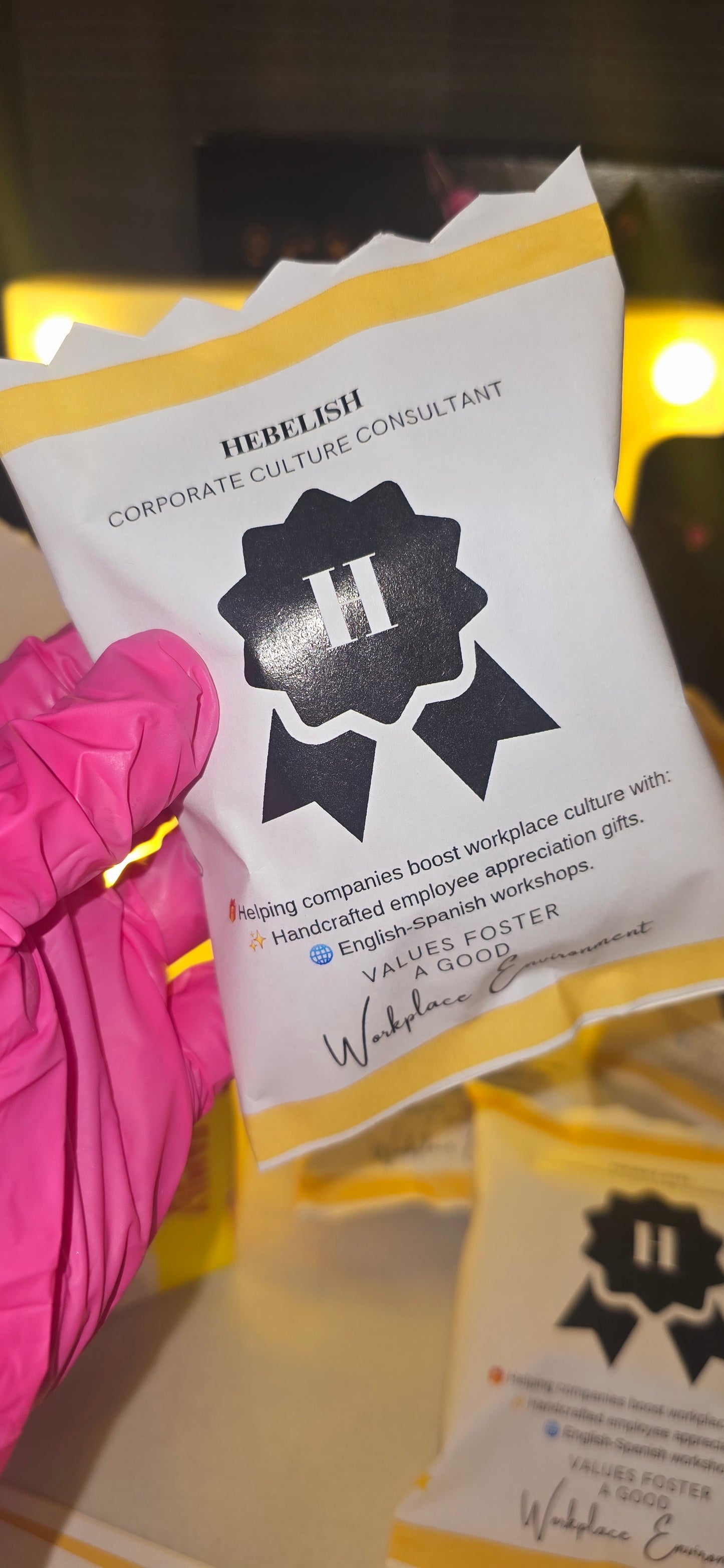 Chips bags personalized