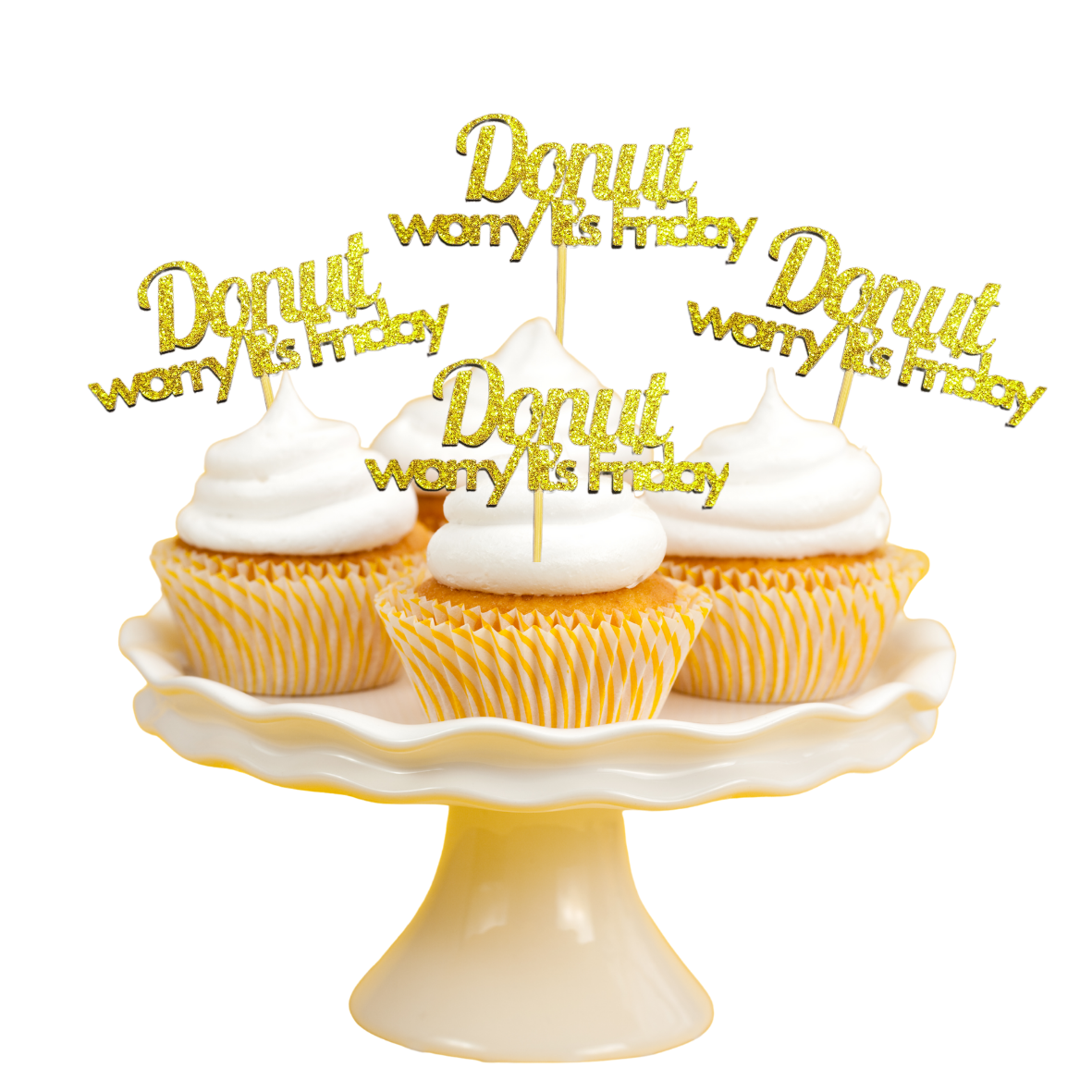 Donut Worry It's Friday Topper