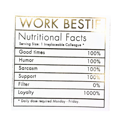 WORK BESTIE-Golden PARD 3-PK