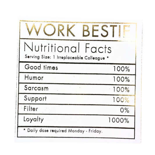 WORK BESTIE-Golden PARD 3-PK