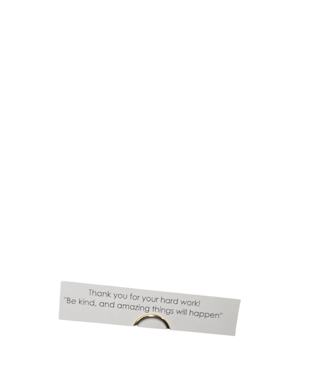 Card holder (gold color)