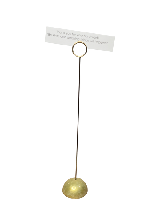 Card holder (gold color)